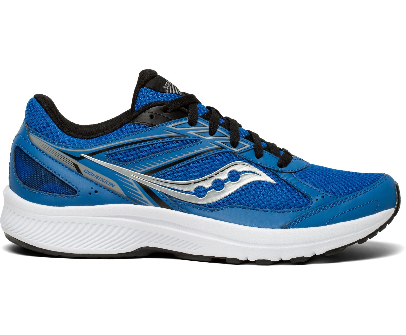 Men\'s Saucony Cohesion 14 Running Shoes Royal / Black | Singapore 448YXFU